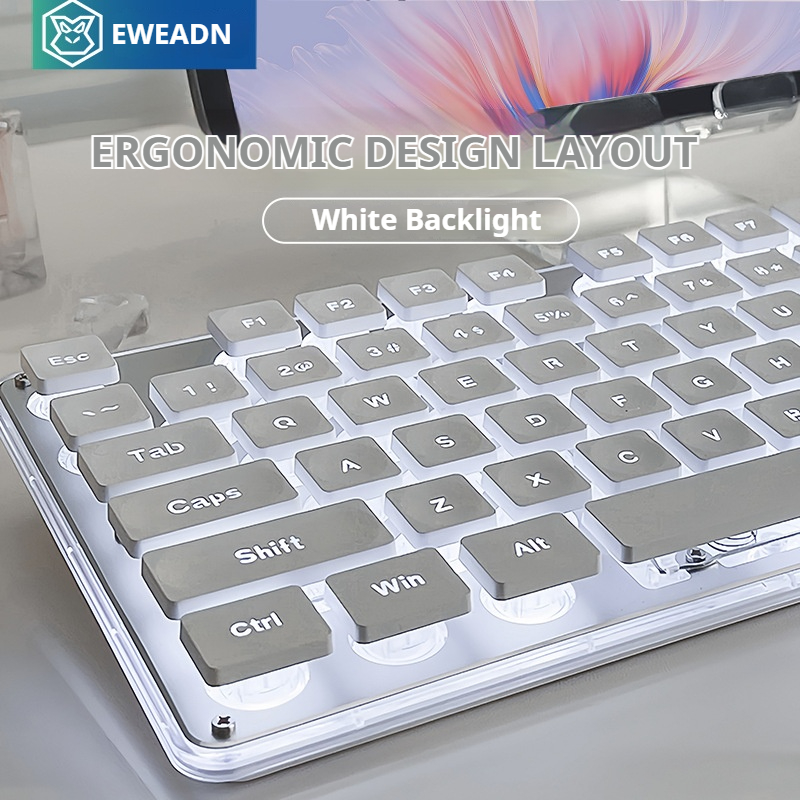 Gaming Keyboard Mouse Wireless - EWEADN V3 Set Keyboard dan Mouse