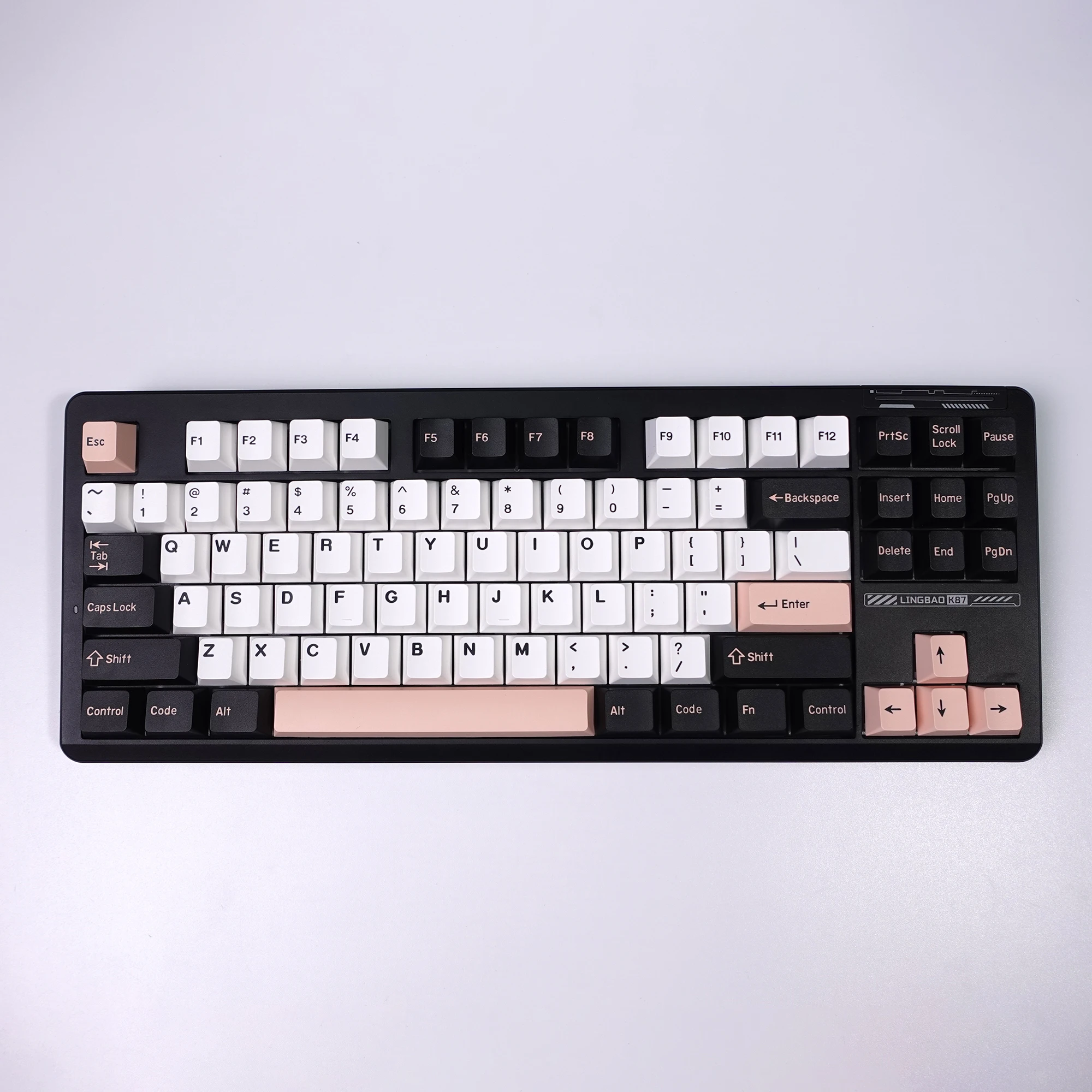 Gaming Keyboard No Number Pad - KBDiy GMK Olivia Keycaps untuk Keyboard