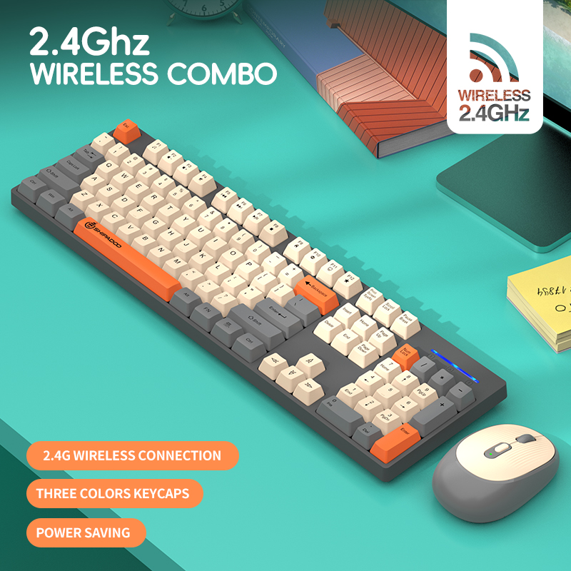 Kombo Keyboard dan Mouse Nirka - Gaming Keyboard Mouse Wireless ulasan dan harga