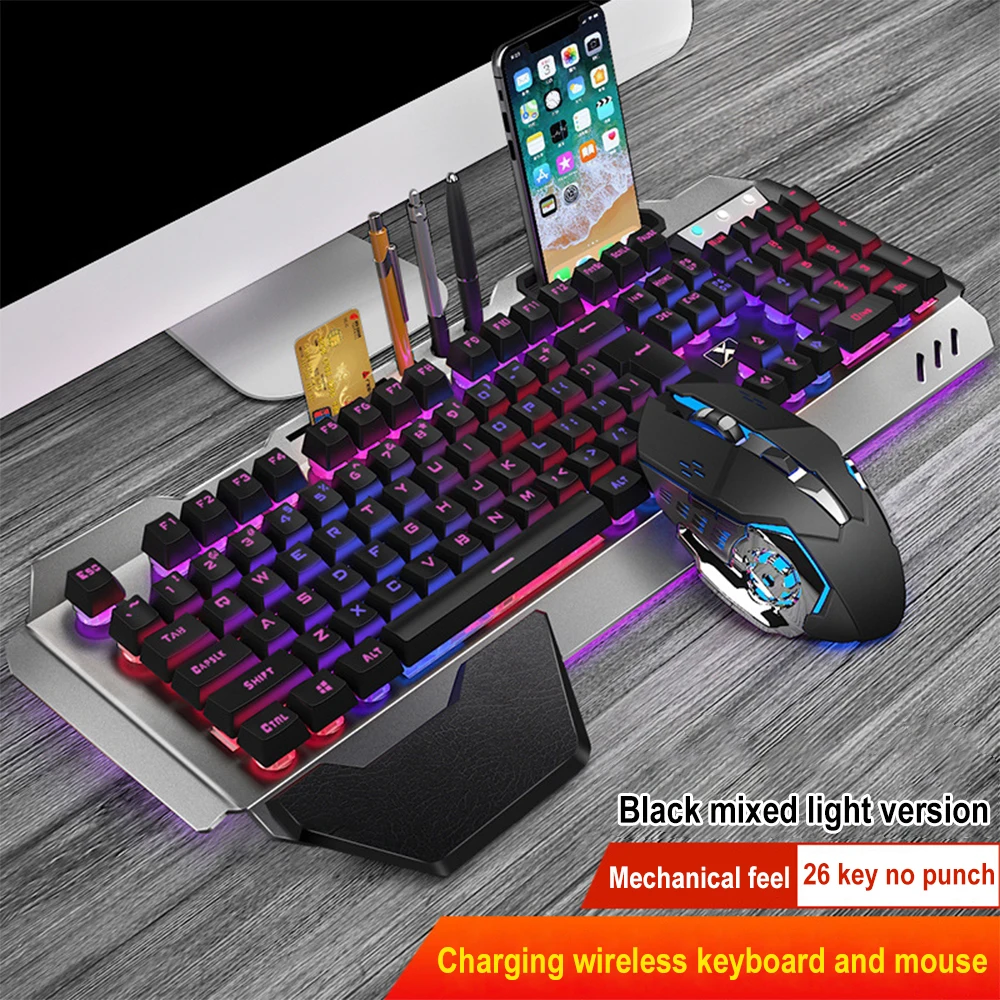 K680 papan ketik dan mouse nir - Gaming Keyboard Mouse Wireless ulasan dan harga