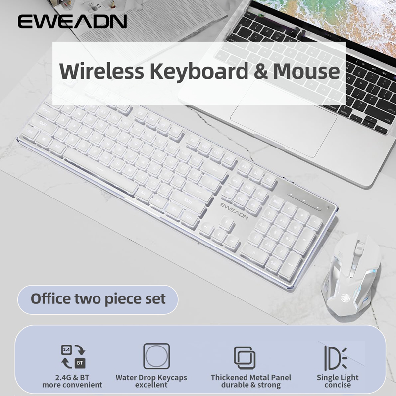 EWEADN V3 Set Keyboard dan Mou - Gaming Keyboard Mouse Wireless ulasan dan harga