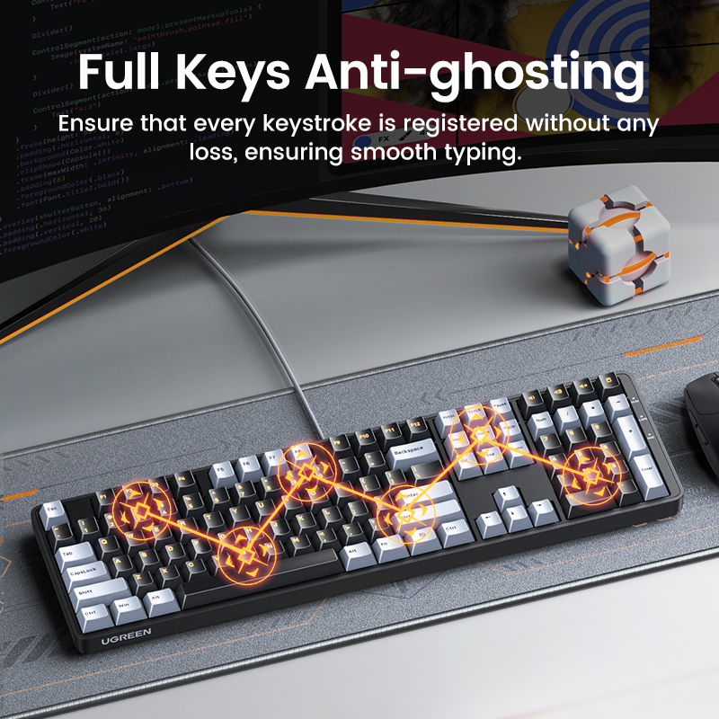 UGREEN Keyboard mekanis 108 PB - Gaming Keyboard Corsair ulasan dan harga