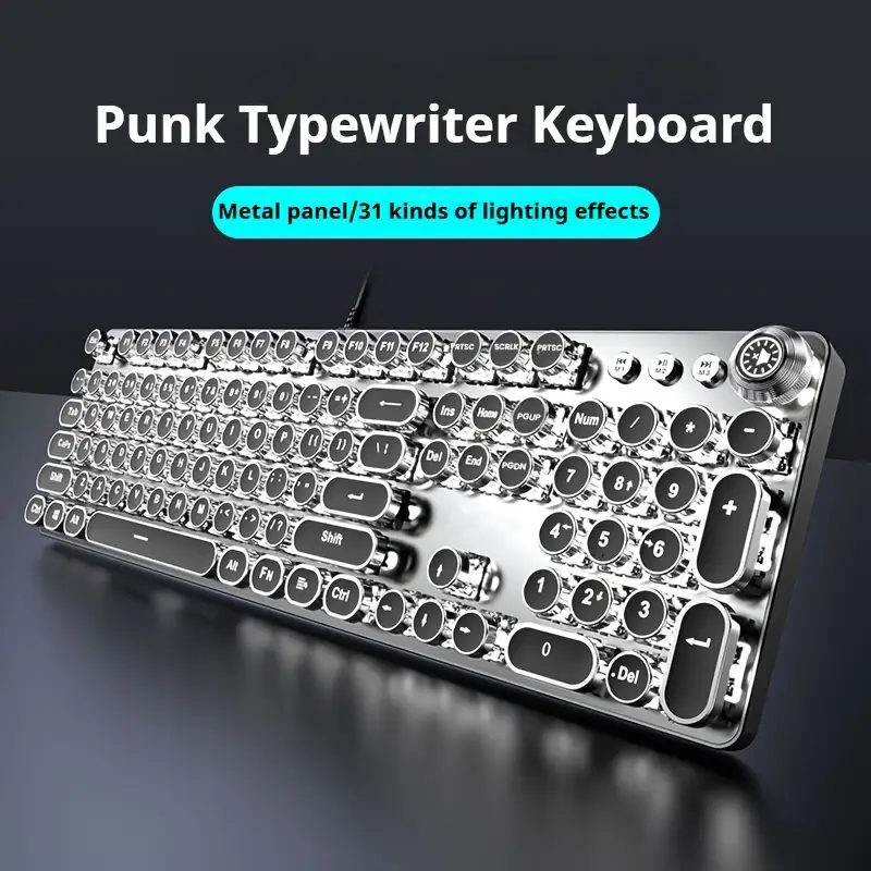 EWEADN Punk Mesin Tik Keyboard - Gaming Keyboard Corsair ulasan dan harga