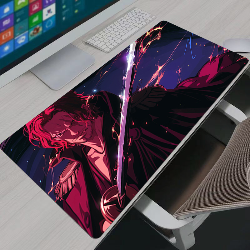 One Piece Shanks Mouse Pad Bes - Gaming Keyboard Nearby ulasan dan harga