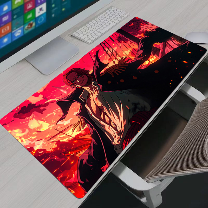 One Piece Shanks Mouse Pad Bes - Gaming Keyboard Nearby ulasan dan harga