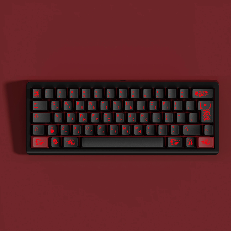 1 Set GMK Pandemonium Keycaps  - Keyboard Lube Kit ulasan dan harga