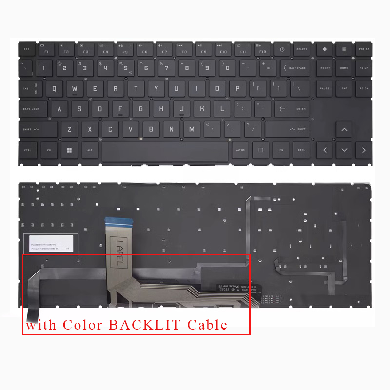 Keyboard Inggris AS Baru untuk - Gaming Keyboard Hp ulasan dan harga