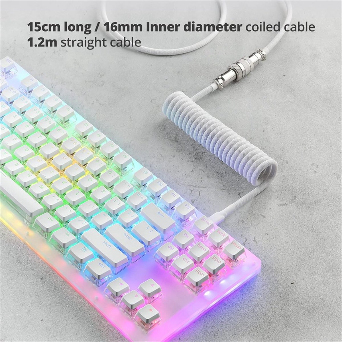 Kabel USB Type-C AAAE untuk Ke - Gaming Keyboard Types ulasan dan harga