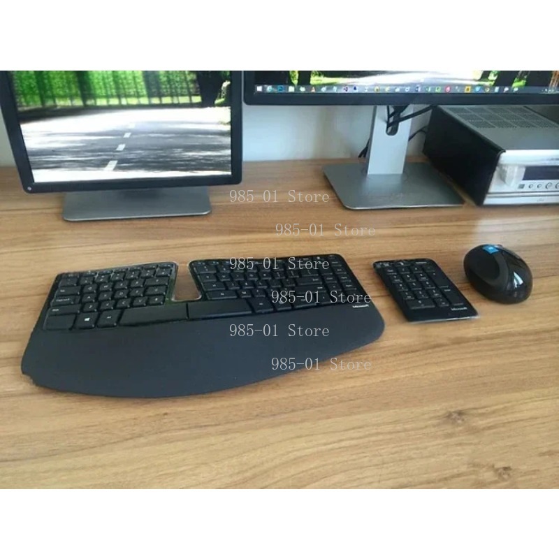 Set Keyboard dan Mouse Nirkabe - Gaming Keyboard Mouse Wireless ulasan dan harga