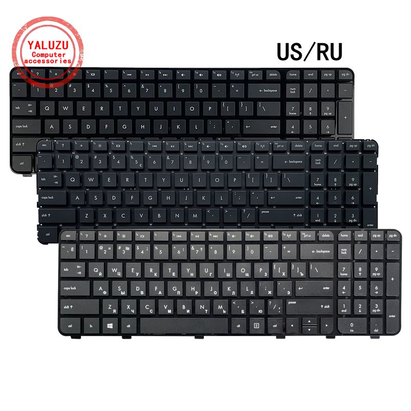 US/RU Bahasa Inggris/Rusia Bar - Gaming Keyboard Hp ulasan dan harga