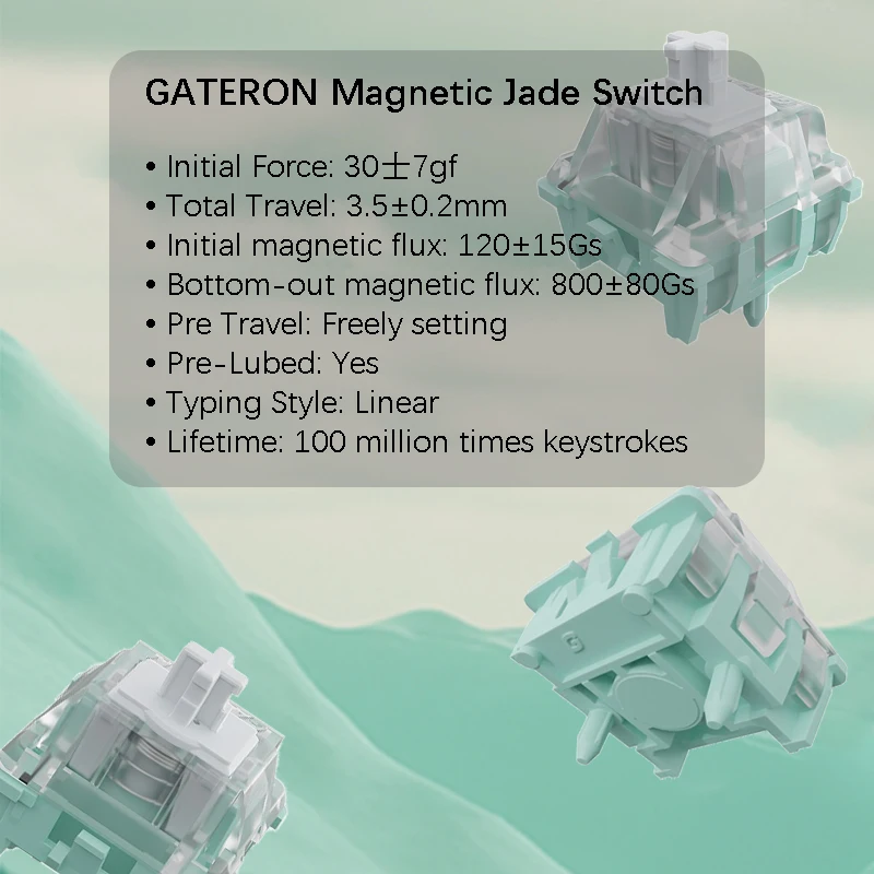 Gateron saklar giok magnetik L - Gaming Keyboard Hall Effect ulasan dan harga