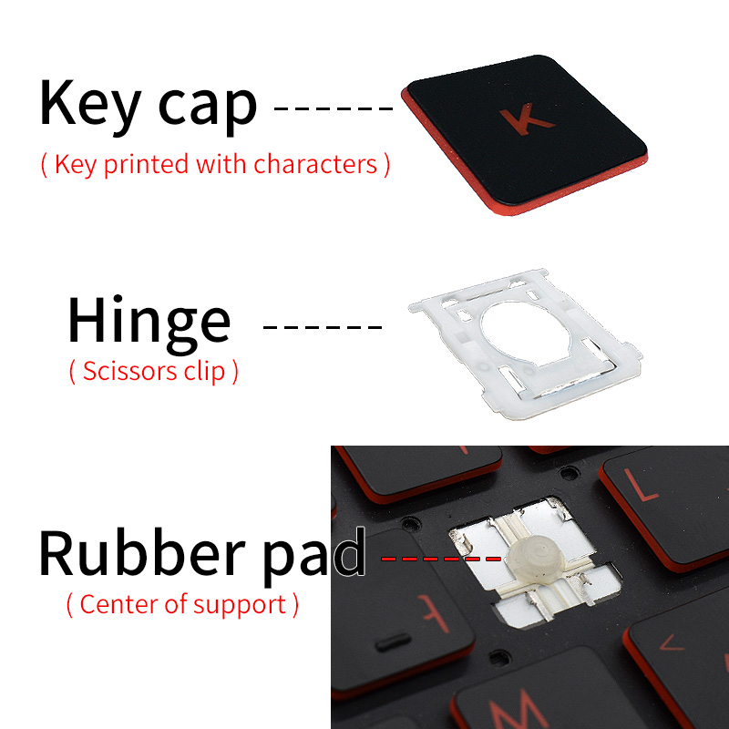 Tutup Tombol & Engsel Penggant - Gaming Keyboard Hp ulasan dan harga